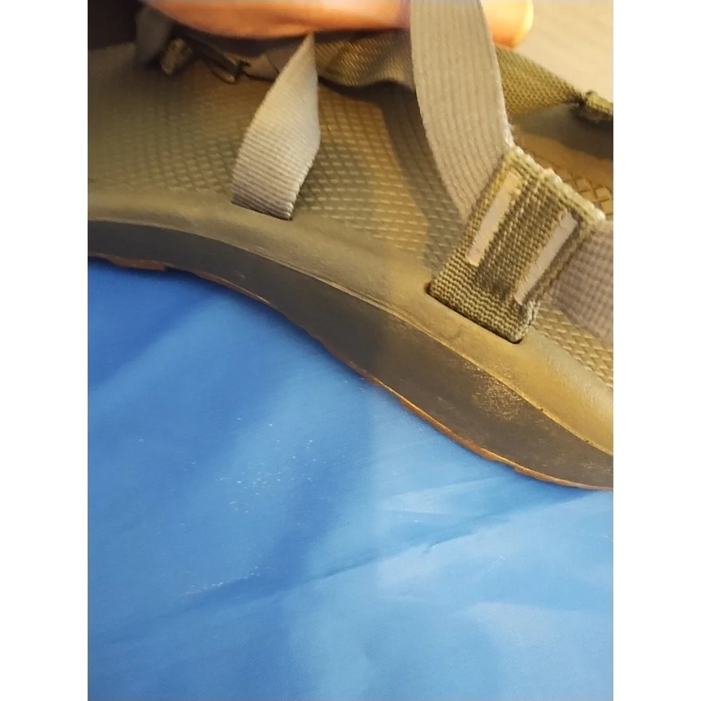 Chaco Z Cloud Classic Outdoors Hiking Trail Open Toe Sandals Sz 13 Mens Gray